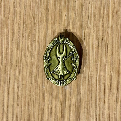 Silent Knight -Inspired Character Enamel Pin