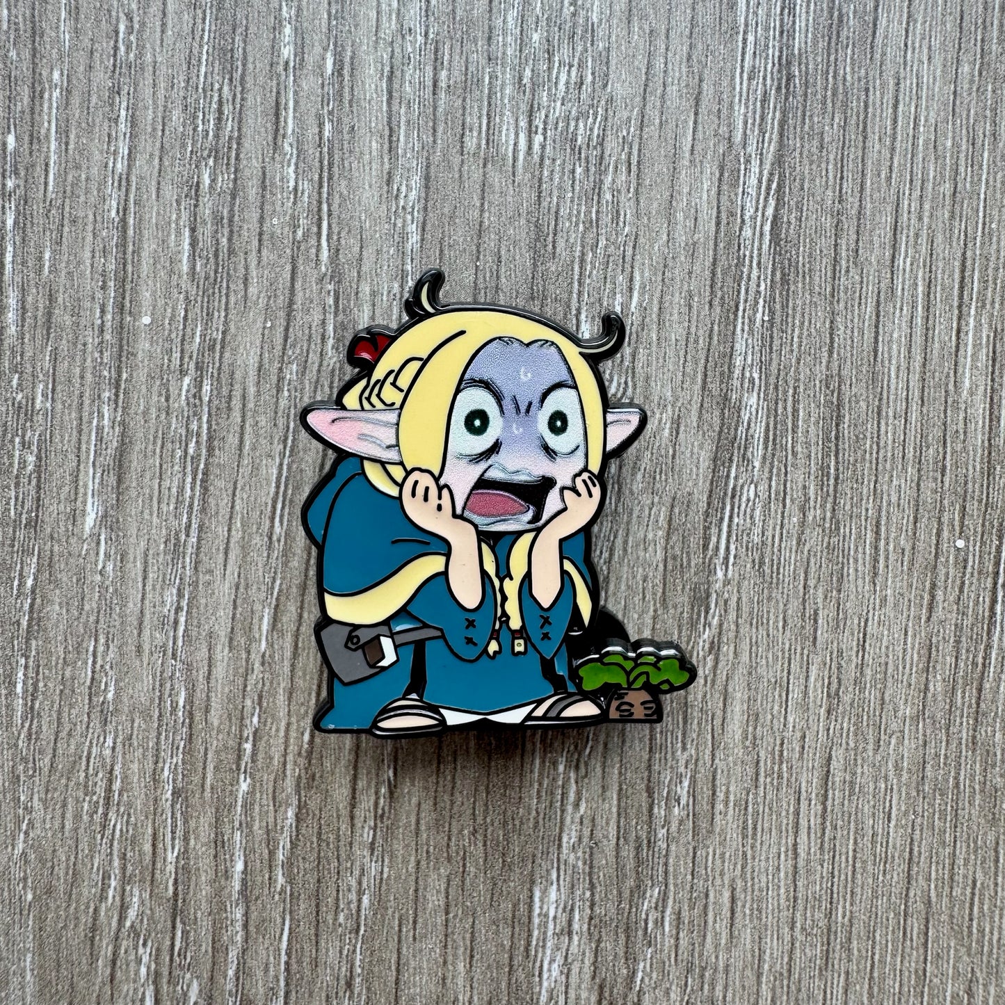 Elegant Anime Girl Enamel Pin, The Apothecary Diaries