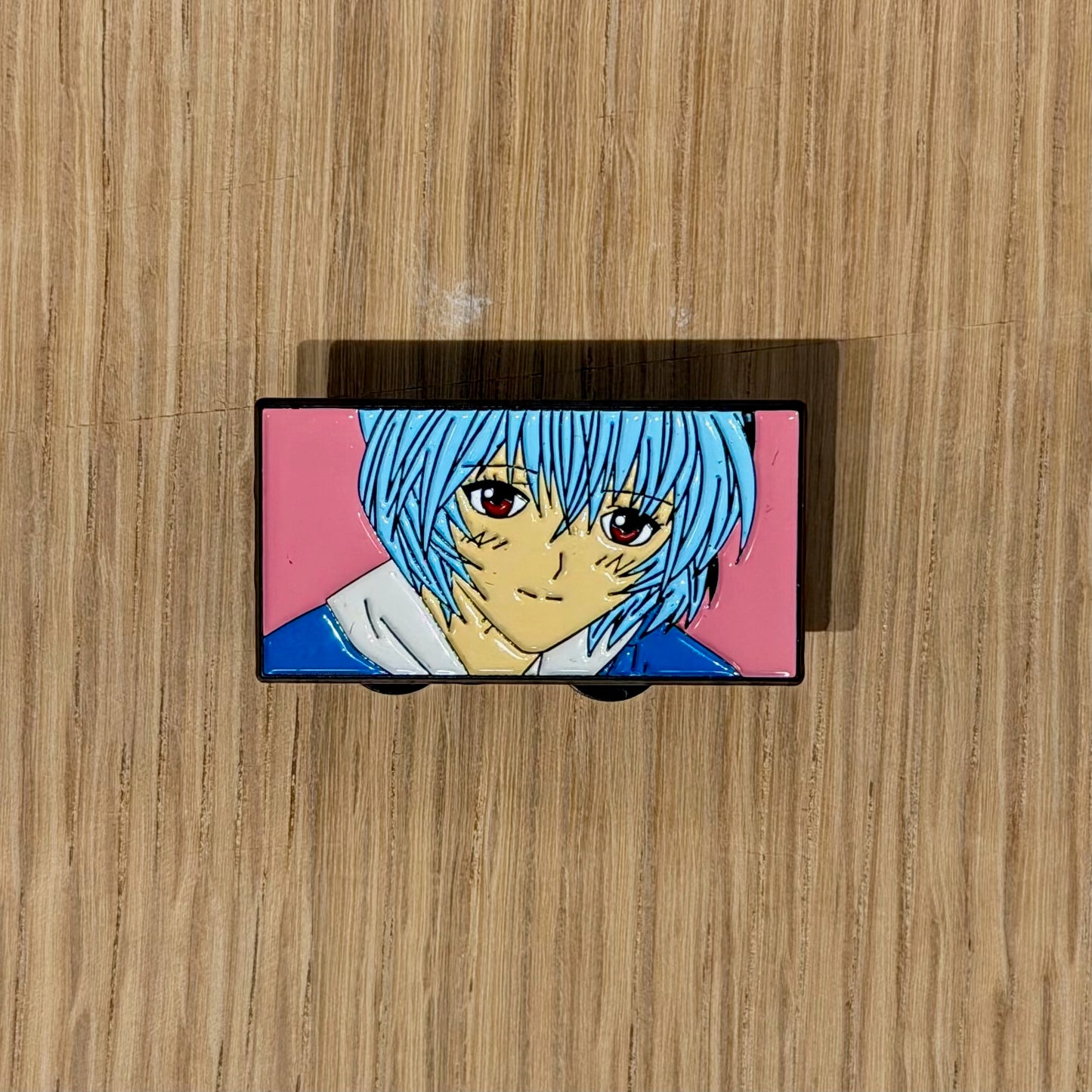 Mecha Pilot -Inspired Character Enamel Pin