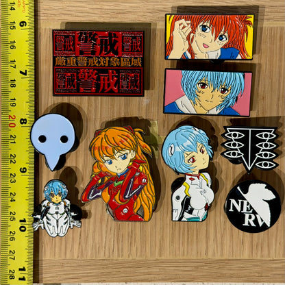 🕒 PRE-ORDERS Mecha Pilot -Inspired Character Enamel Pin