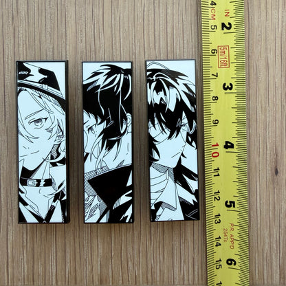Bungo Stray Dogs -Inspired Character Enamel Pin