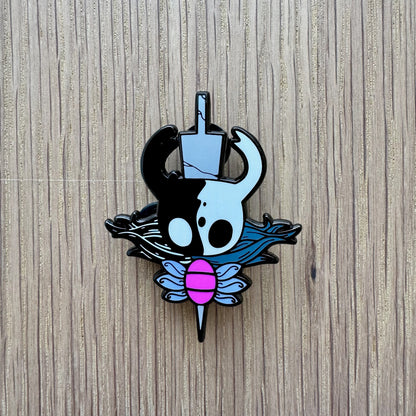 🕒  PRE-ORDERS Silent Knight -Inspired Character Enamel Pin