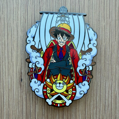 Straw-Hat Captain -Inspired Character Enamel Pin