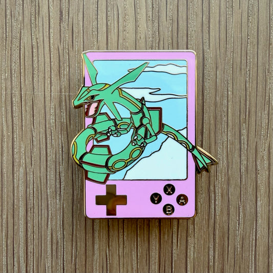 🕒  PRE-ORDERS Sky Serpent -Inspired Character Enamel Pin