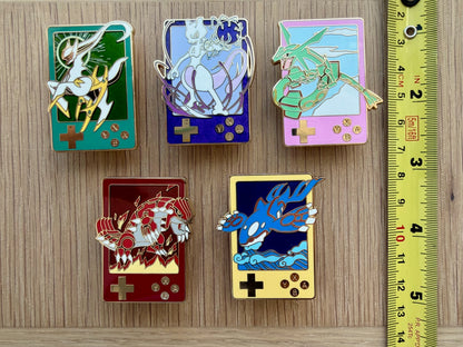 🕒  PRE-ORDERS Sky Serpent -Inspired Character Enamel Pin