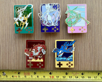 🕒  PRE-ORDERS Sky Serpent -Inspired Character Enamel Pin
