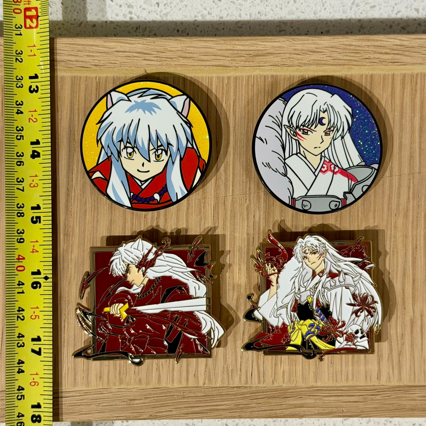 🕒 PRE-ORDERS Inuyasha -Inspired Character Enamel Pin