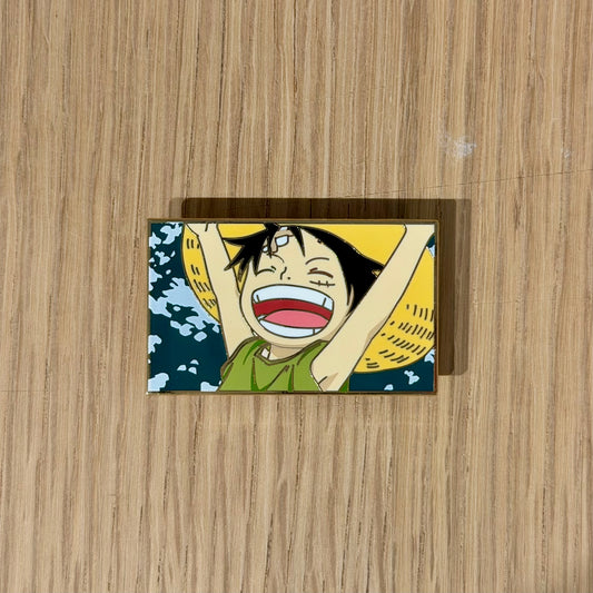 🕒  PRE-ORDERS Straw-Hat Captain -Inspired Character Enamel Pin