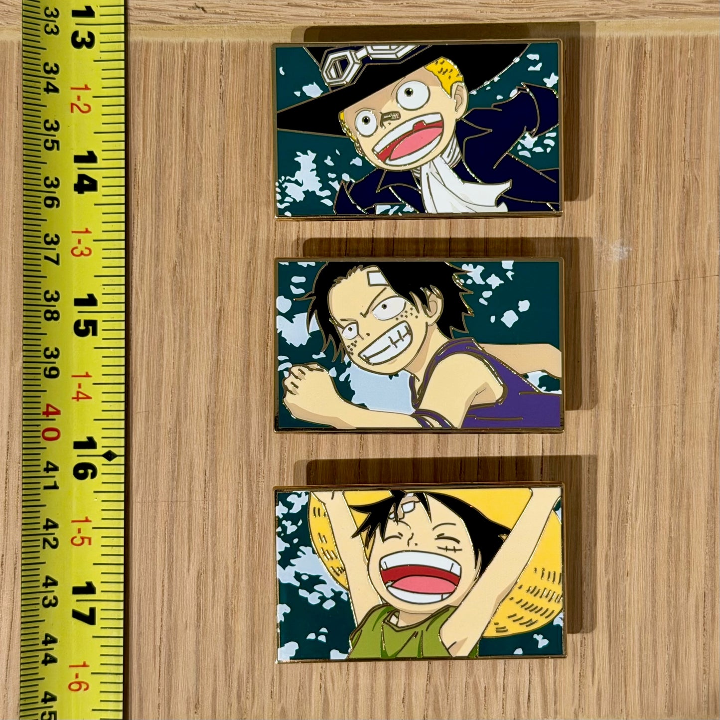 🕒  PRE-ORDERS Flame Fist Pirate -Inspired Character Enamel Pin