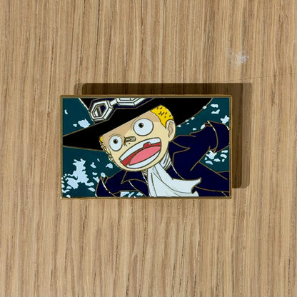 🕒  PRE-ORDERS Flame Staff Warrior -Inspired Character Enamel Pin