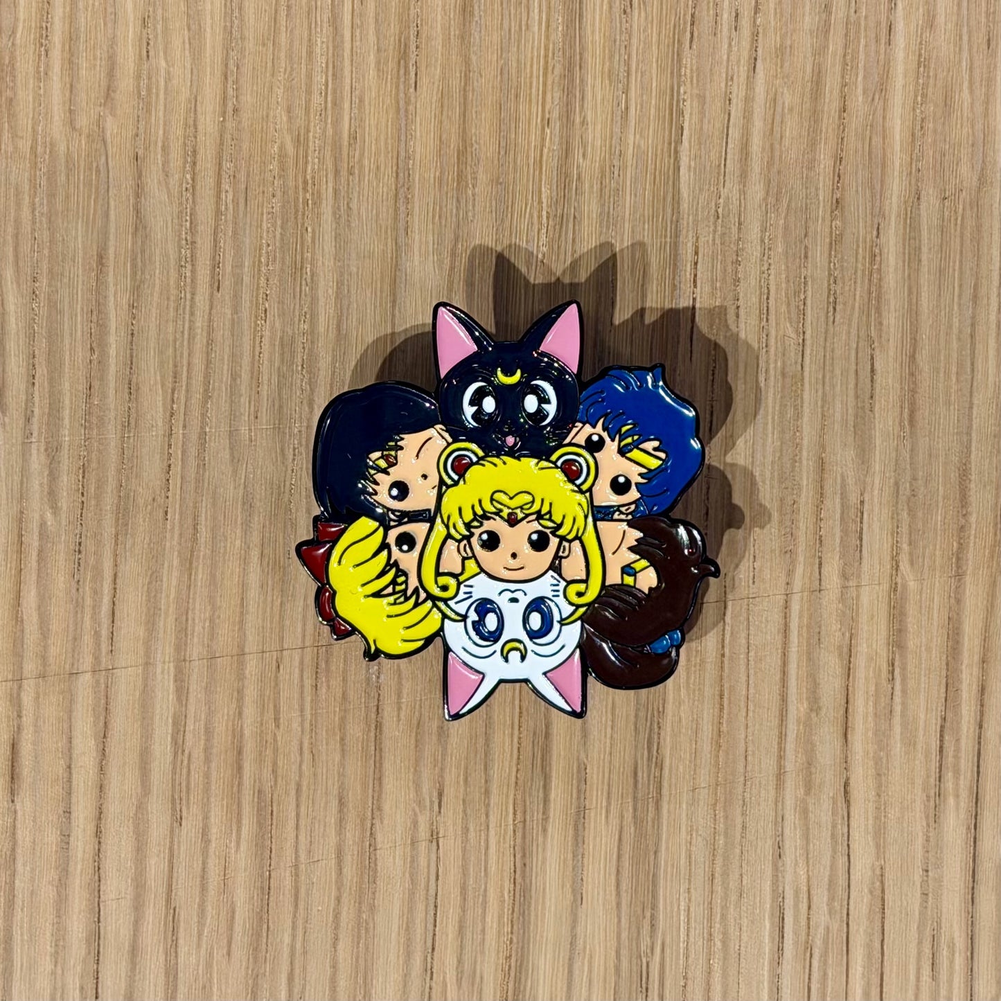 🕒  PRE-ORDERS Sailor Moon -Inspired Character Enamel Pin