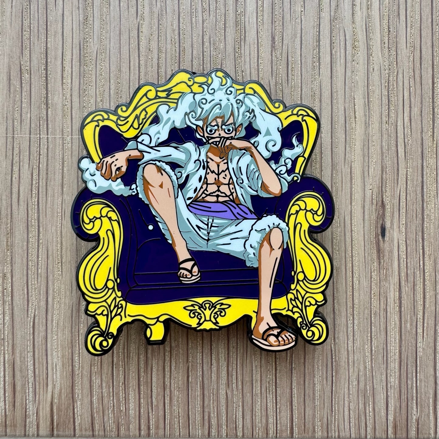 Straw-Hat Captain -Inspired Character Enamel Pin