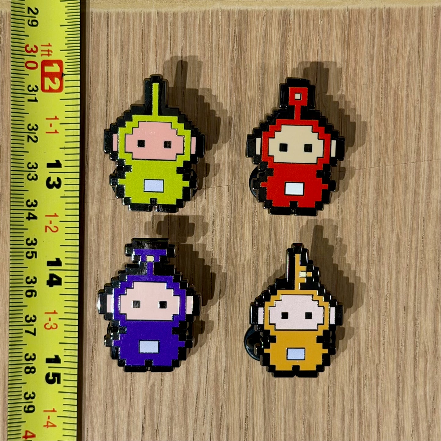 Teletubbies -Inspired Character Enamel Pin