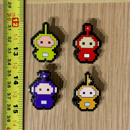 Teletubbies -Inspired Character Enamel Pin