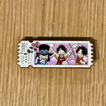 Pirate Brothers Childhood -Inspired Character Enamel Pin
