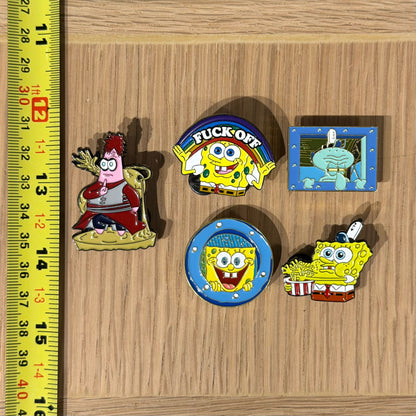 🕒 PRE-ORDERS Absurd Ocean Humor -Inspired Character Enamel Pin