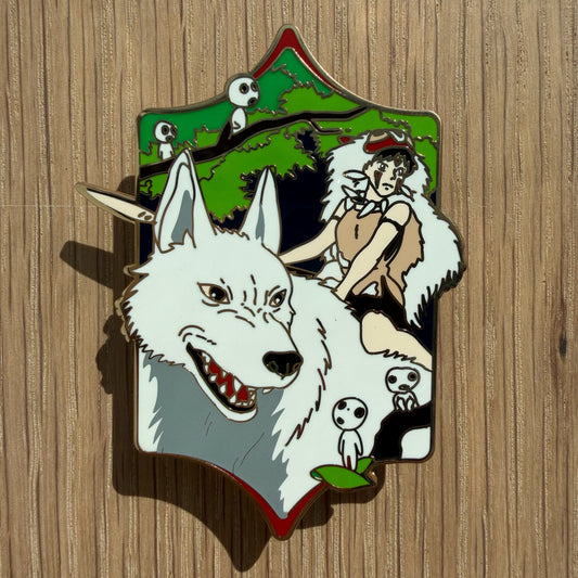 Forest Spirit Guardian -Inspired Character Enamel Pin