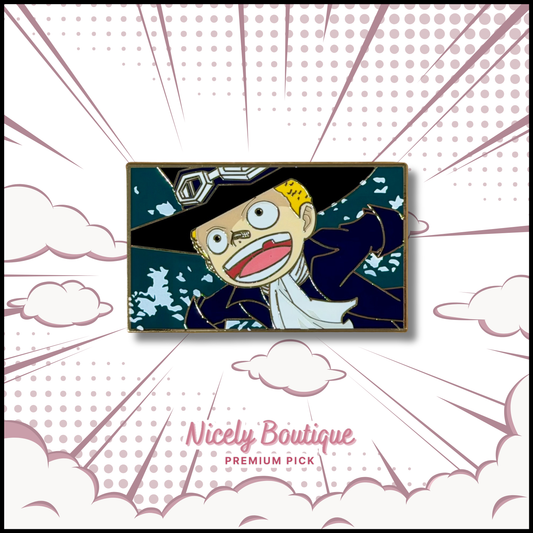 🕒  PRE-ORDERS Flame Staff Warrior -Inspired Character Enamel Pin