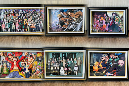 3D Handcrafted Anime Art Customized Link Please Contact Before Order