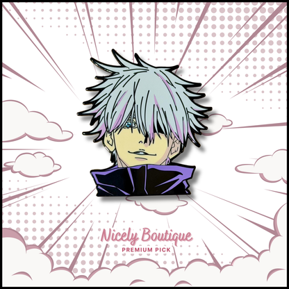 Twin Eclipse · White Sorcerer -Inspired Character Enamel Pin