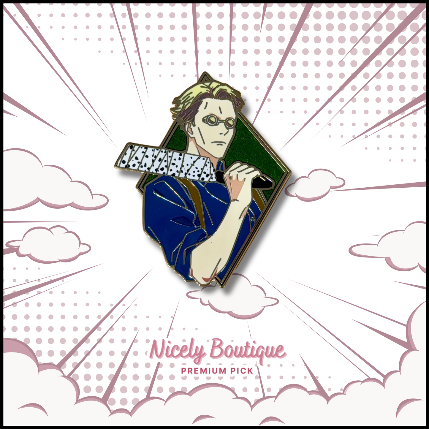 🕒  PRE-ORDERS Cursed Energy Sorcerers -Inspired Character Enamel Pin