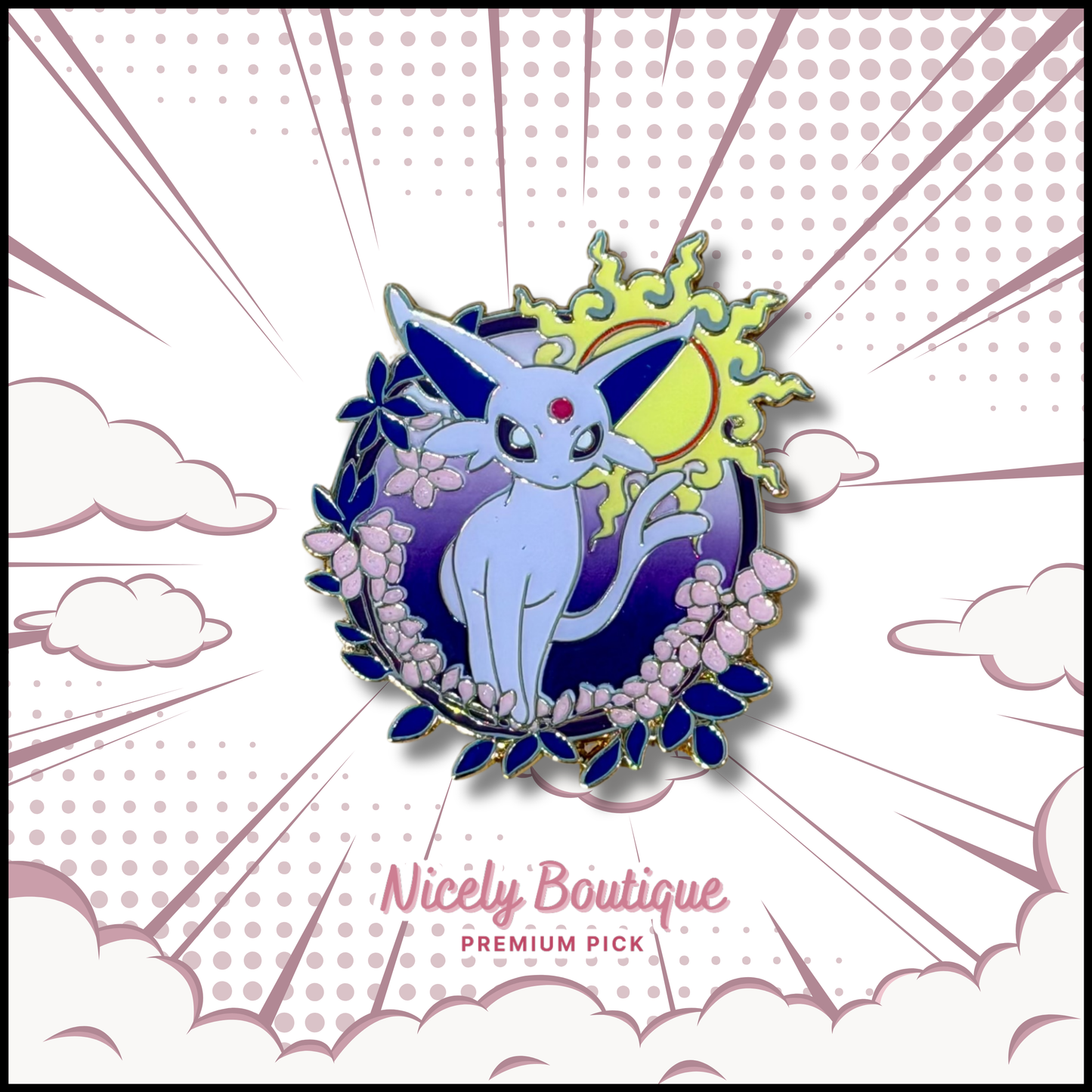Mystic Psychic Creature -Inspired Character Enamel Pin