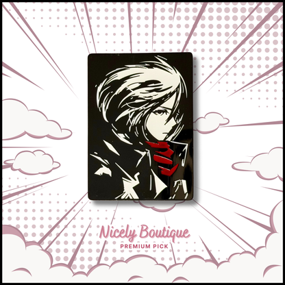 🕒  PRE-ORDERS Mikasa-Inspired Character Enamel Pin