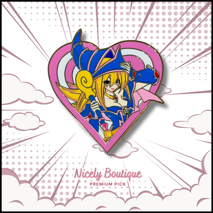 🕒  PRE-ORDERS Dark Magician Girl-Inspired Character Enamel Pin