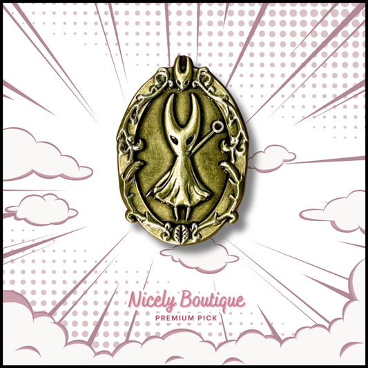 🕒  PRE-ORDERS Silent Knight -Inspired Character Enamel Pin