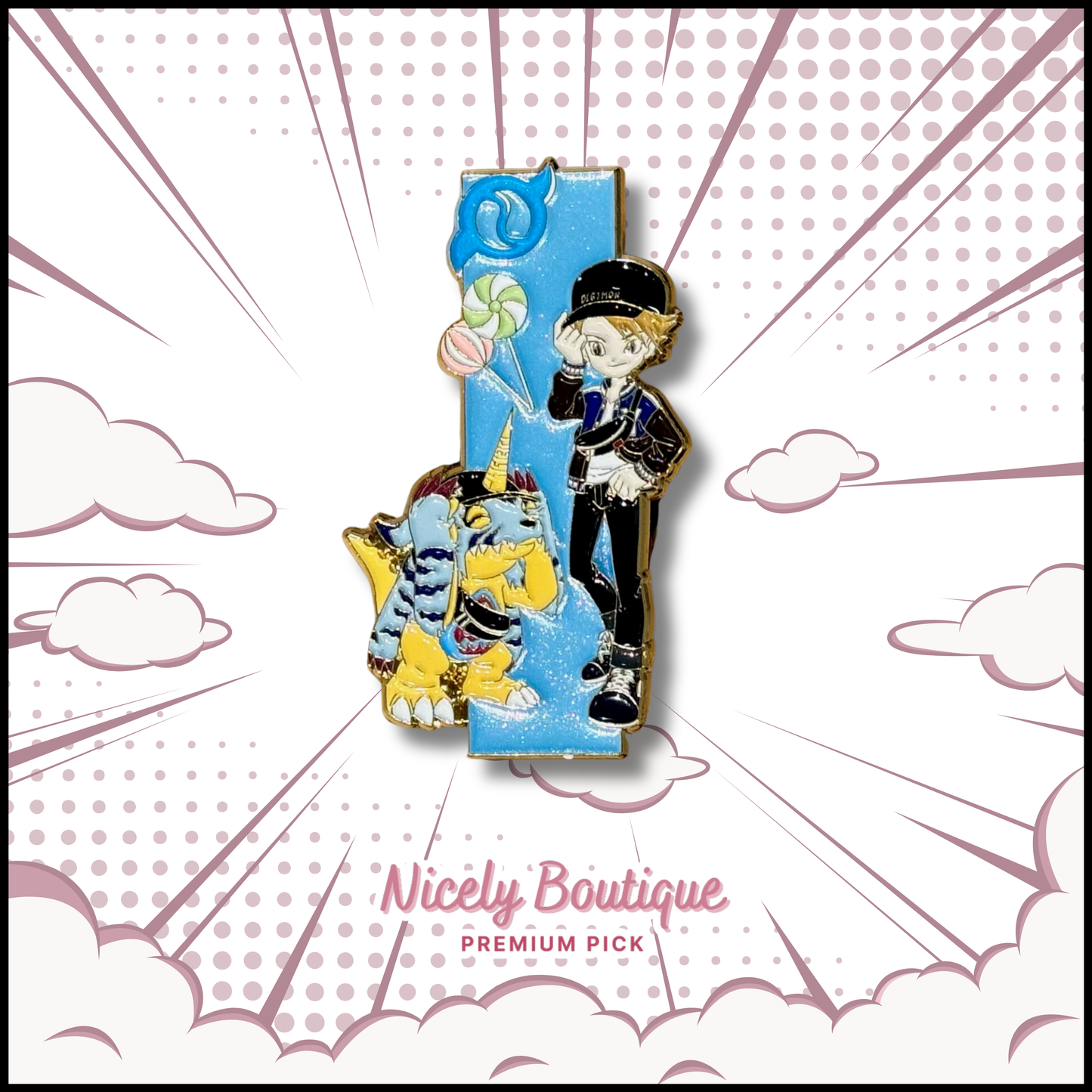 Adventure Daydream -Inspired Character Enamel Pin