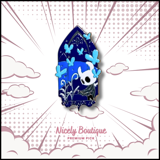 🕒  PRE-ORDERS Silent Knight -Inspired Character Enamel Pin