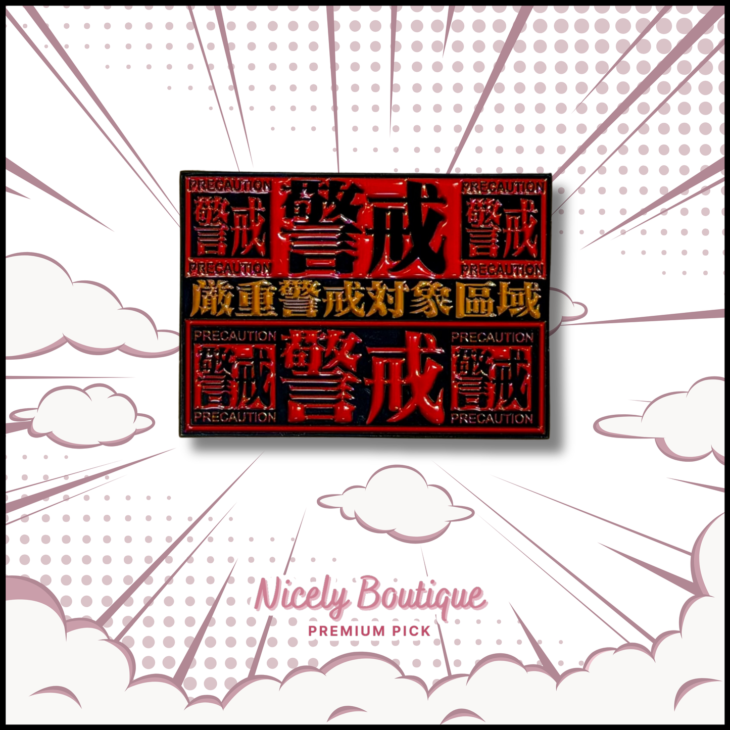 🕒 PRE-ORDERS Mecha Pilot -Inspired Character Enamel Pin