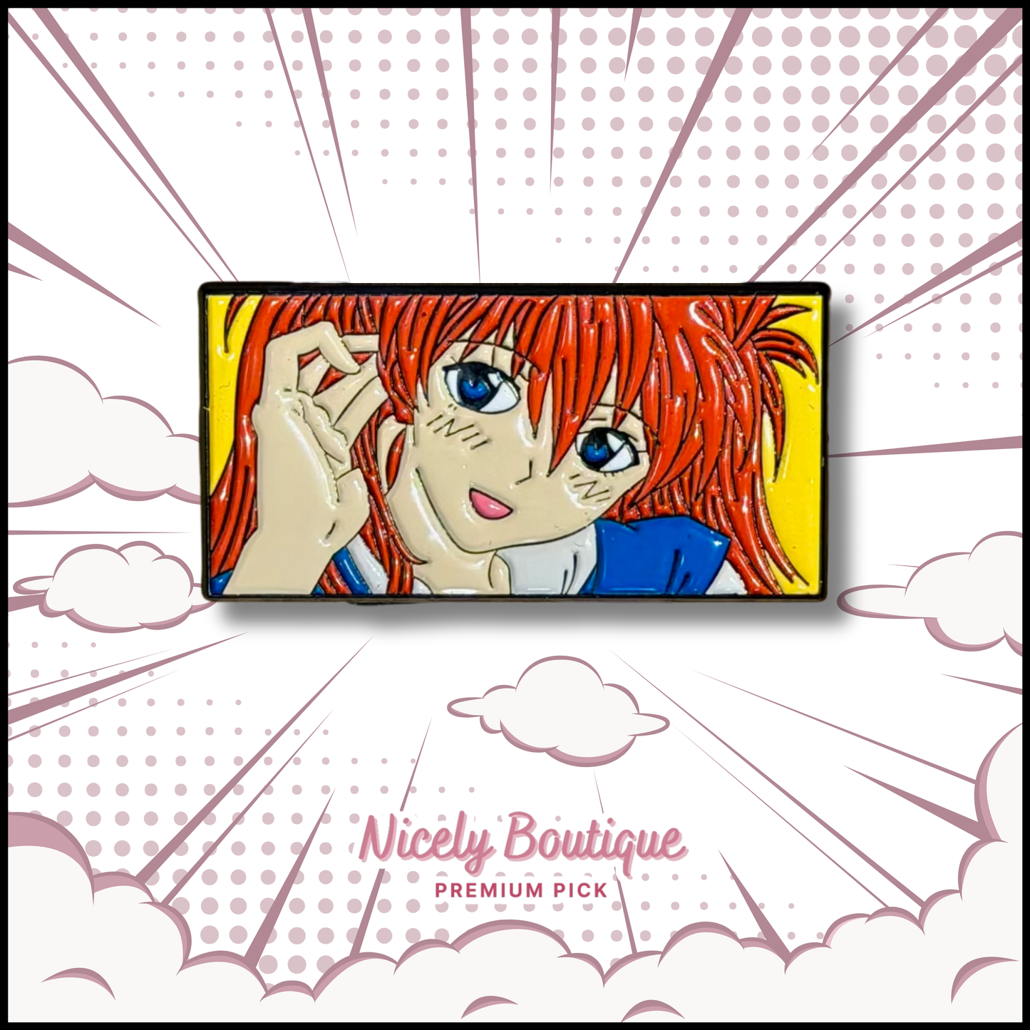 🕒 PRE-ORDERS Mecha Pilot -Inspired Character Enamel Pin