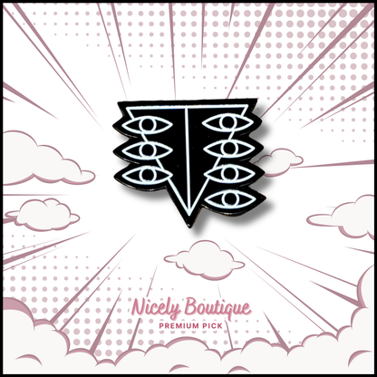 Mecha Pilot -Inspired Character Enamel Pin