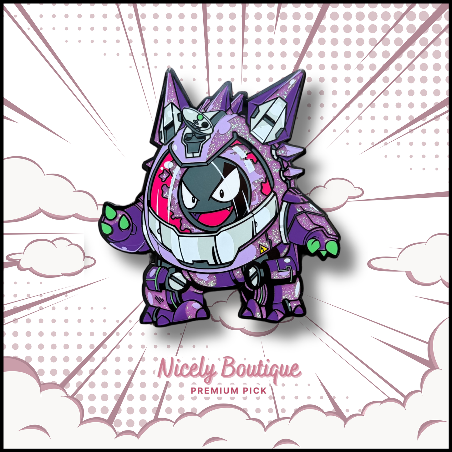 🕒 PRE-ORDERS Mischief Ghost-Inspired Character Enamel Pin