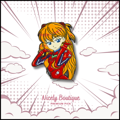 🕒 PRE-ORDERS Mecha Pilot -Inspired Character Enamel Pin