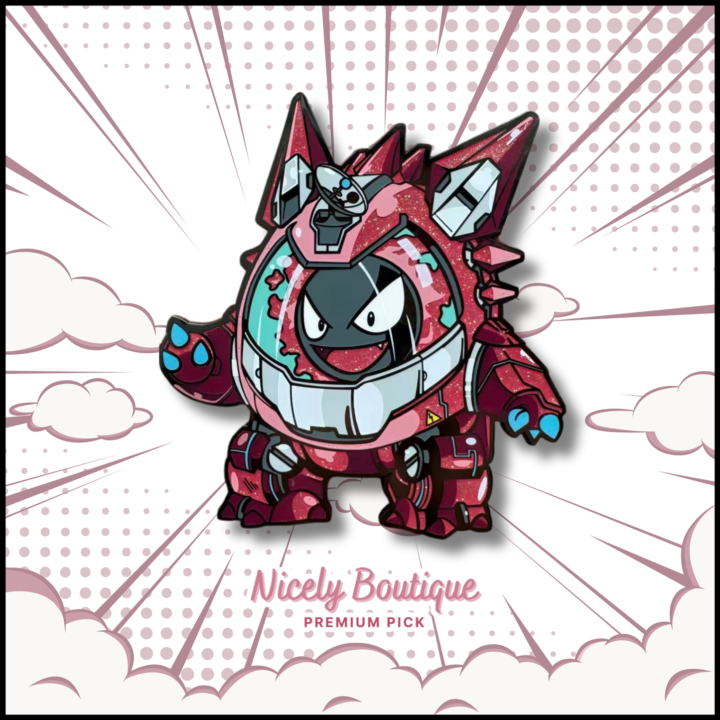 🕒 PRE-ORDERS Mischief Ghost-Inspired Character Enamel Pin