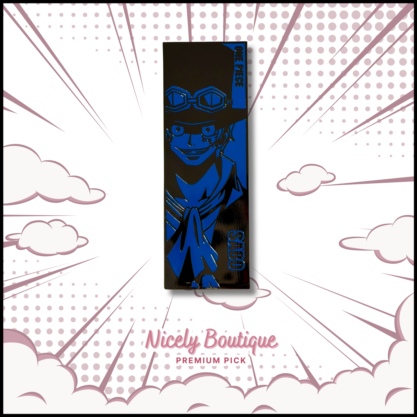 Flame Staff Warrior -Inspired Character Enamel Pin