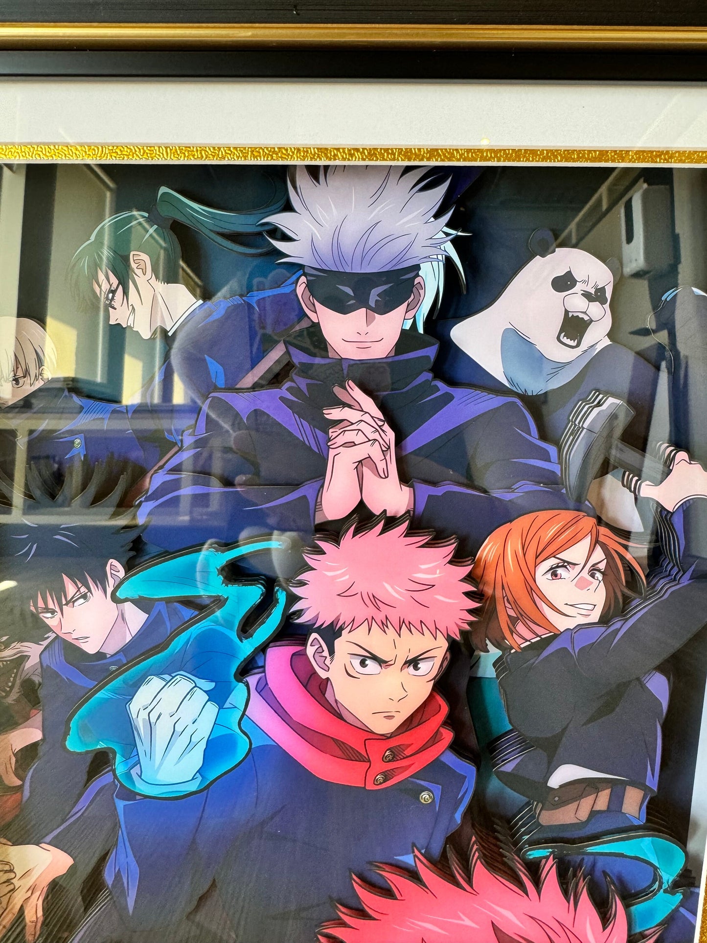 Blindfold Sorcerer —3D Handcrafted Anime Art