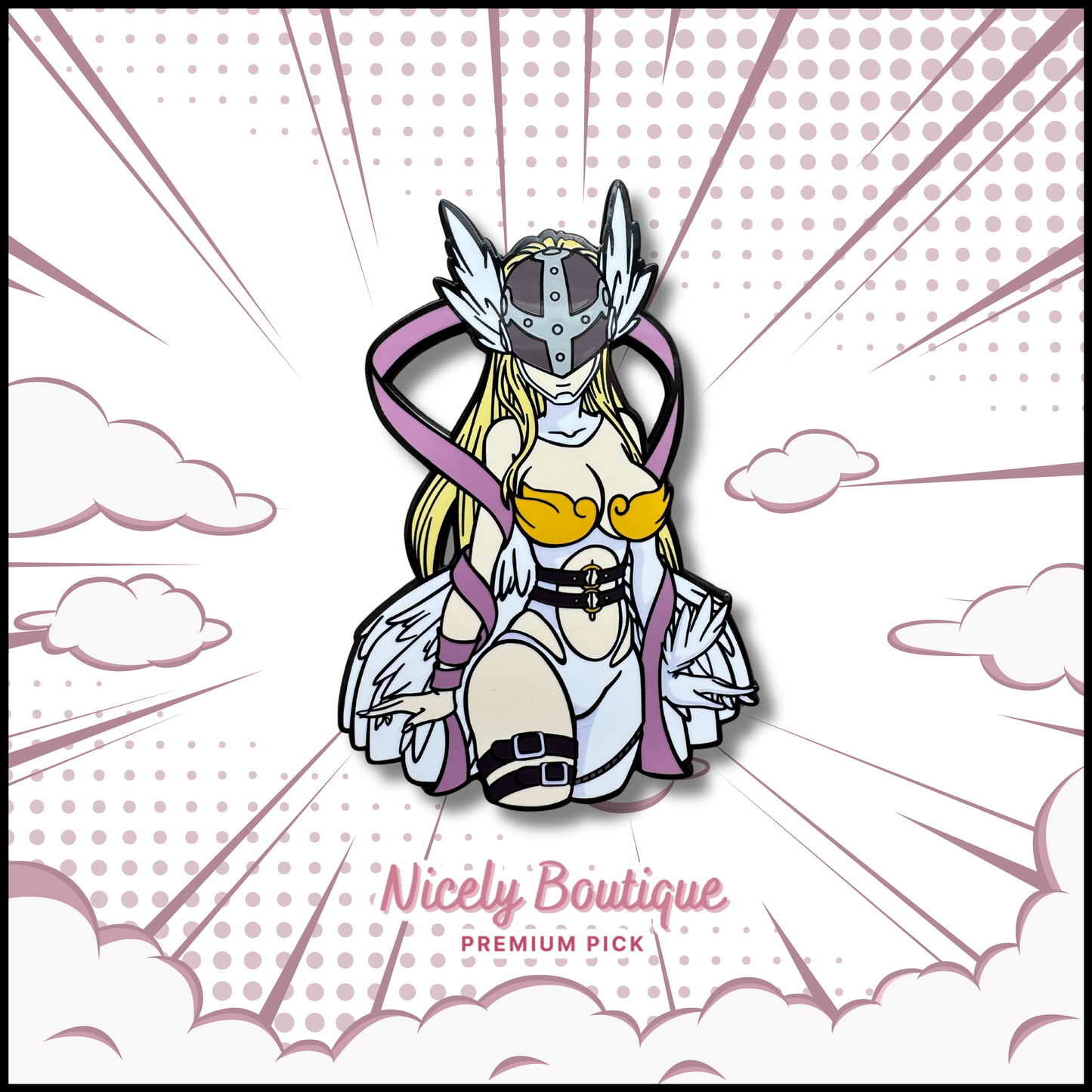 Celestial Guardian -Inspired Character Enamel Pin
