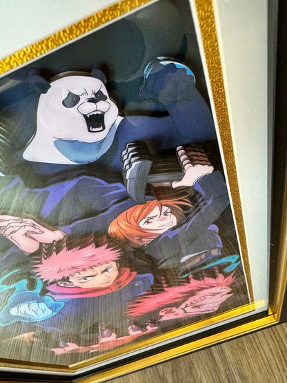 Blindfold Sorcerer —3D Handcrafted Anime Art