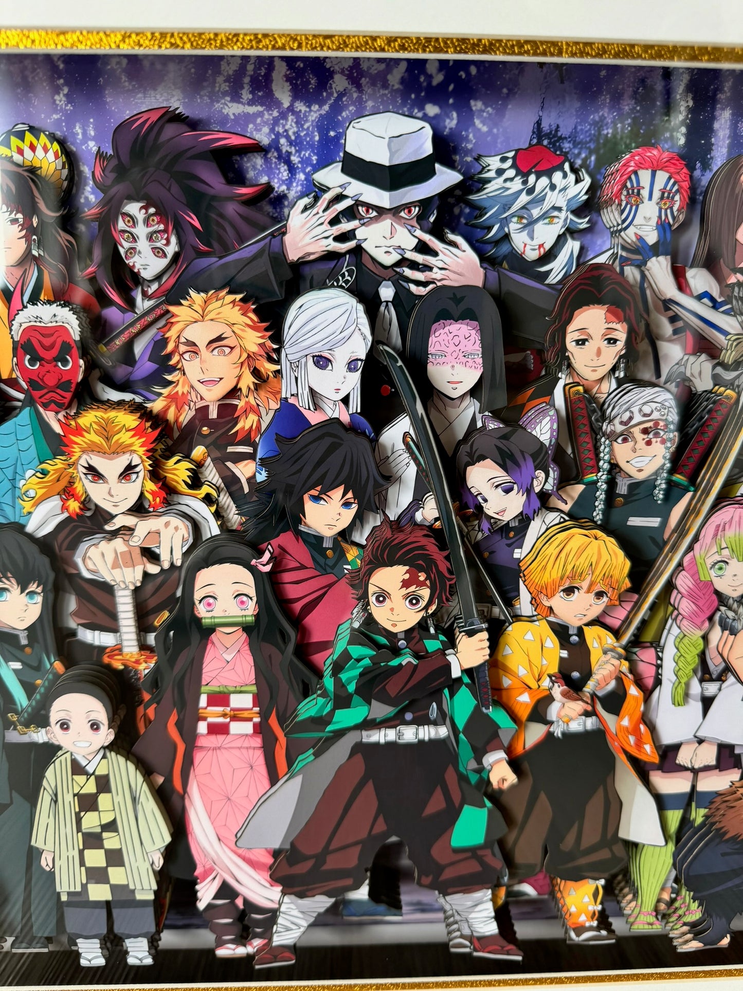 Demon Slayer—3D Handcrafted Anime Art