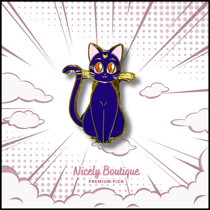 🕒  PRE-ORDERS Luna -Inspired Character Enamel Pin