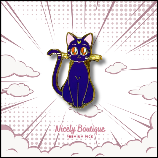 🕒  PRE-ORDERS Luna -Inspired Character Enamel Pin