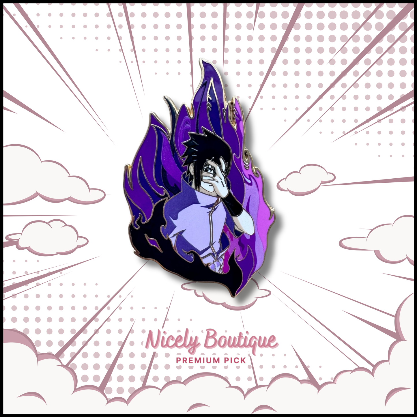 Ninja -Inspired Character Enamel Pin