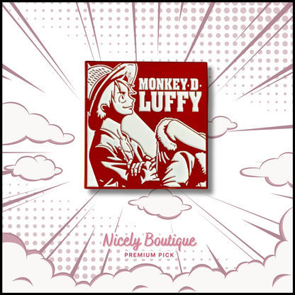 🕒  PRE-ORDERS Straw-Hat Captain -Inspired Character Enamel Pin