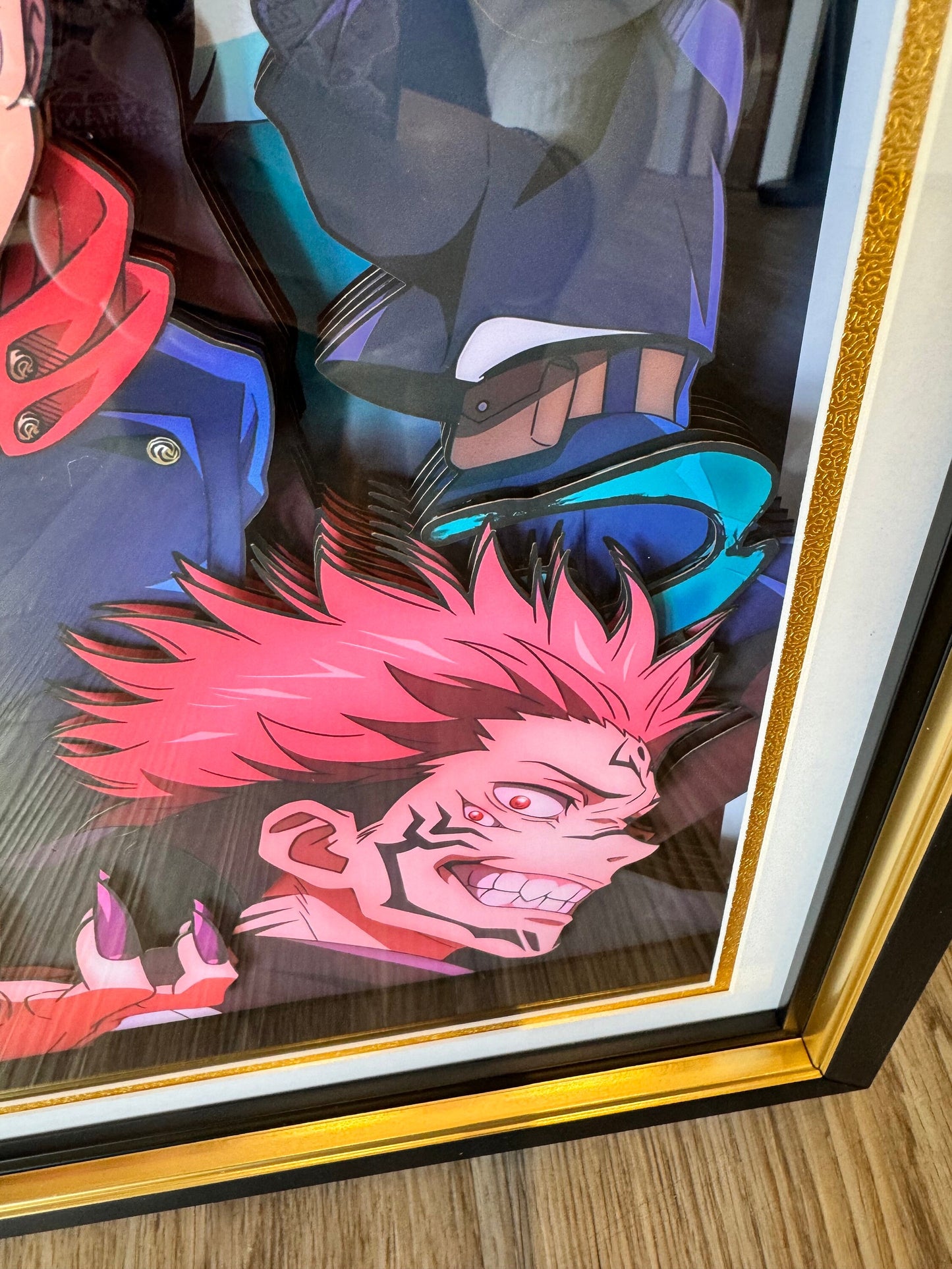 Blindfold Sorcerer —3D Handcrafted Anime Art
