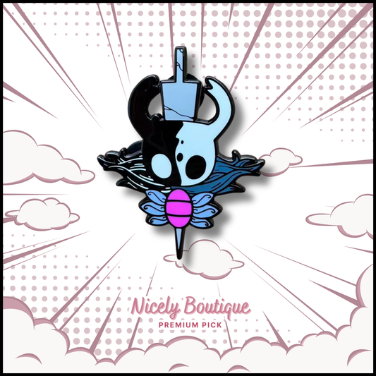 🕒  PRE-ORDERS Silent Knight -Inspired Character Enamel Pin