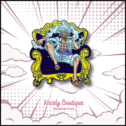 Straw-Hat Captain -Inspired Character Enamel Pin