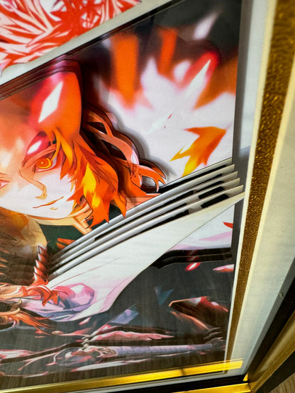 Demon Slayer—3D Handcrafted Anime Art
